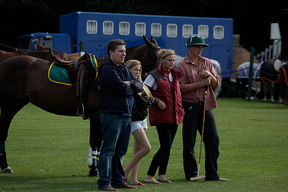 Montana v Maiz Dulce in the Uber 12 goal Final polo match played on Lawns 1 at Cowdray Park Polo Club on Sunday 26 August 2012