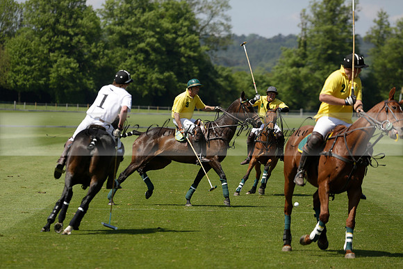 Maiz Dulce v Pluma Negra in a Jubilee 6 Goal Polo match 2013.05.27