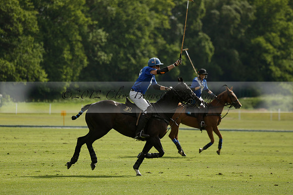 Maiz Dulce v Ghost Chilli in the Easebourne Cup final Polo match 2013.06.09