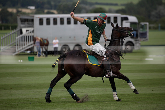 Maiz Dulce v Combe in a Brecknock Cup polo match played on Ambersham 2 at Cowdray Park Polo Club on Friday 17 August 2012