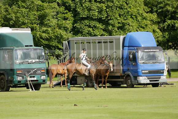 Maiz Dulce v Ghost Chilli in the Easebourne Cup final Polo match 2013.06.09