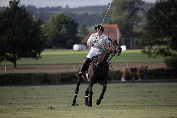 Summit v Combe Place in a West Sussex Cup polo match played on River at Cowdray Park Polo Club on Tuesday 21 August 2012
