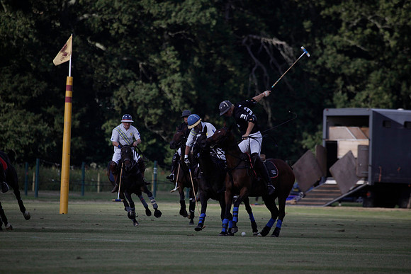 Summit v Combe Place in a West Sussex Cup polo match played on River at Cowdray Park Polo Club on Tuesday 21 August 2012