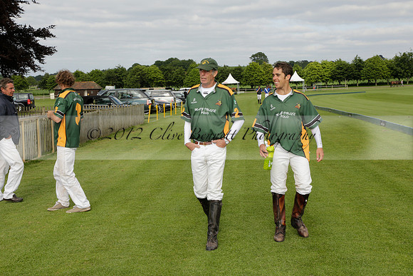 Maiz Dulce v Ghost Chilli in the Easebourne Cup final Polo match 2013.06.09
