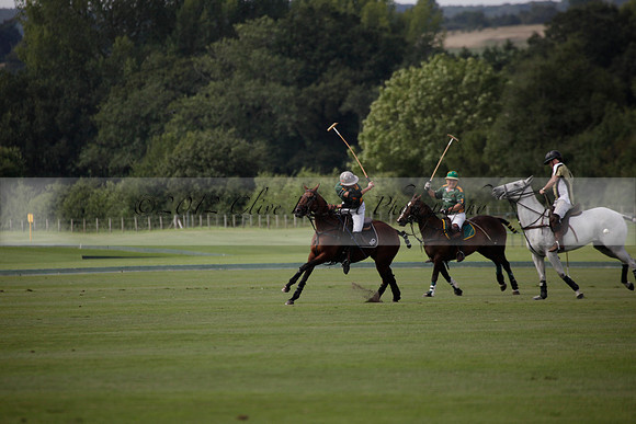 Maiz Dulce v Combe in a Brecknock Cup polo match played on Ambersham 2 at Cowdray Park Polo Club on Friday 17 August 2012