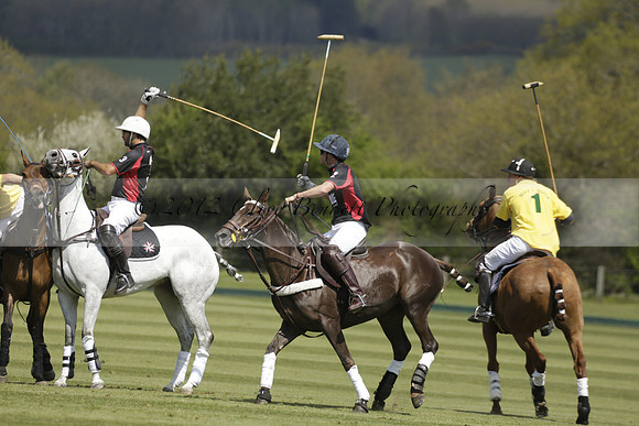 Maiz Dulce v Las Estrellas in a Barrett Cup Polo match 2013.04.27