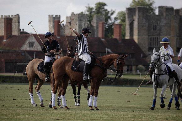 Summit v Combe Place in a West Sussex Cup polo match played on River at Cowdray Park Polo Club on Tuesday 21 August 2012