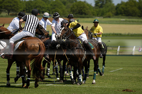 Maiz Dulce v Pluma Negra in a Jubilee 6 Goal Polo match 2013.05.27