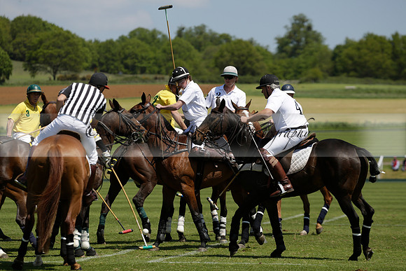 Maiz Dulce v Pluma Negra in a Jubilee 6 Goal Polo match 2013.05.27