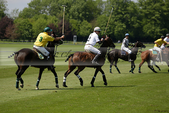 Maiz Dulce v Pluma Negra in a Jubilee 6 Goal Polo match 2013.05.27