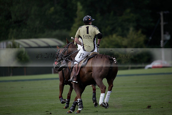 Maiz Dulce v Combe in a Brecknock Cup polo match played on Ambersham 2 at Cowdray Park Polo Club on Friday 17 August 2012