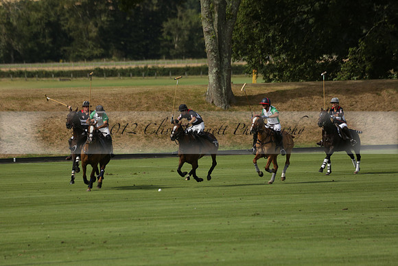 Jaeger Le Coultre (black)  v Wairakei Pastoral (white) in a Jaeger Le Coultre Holden White Cup polo match played on 29 July 2013 at Cowdray Park Polo Club on Brooksfieldwww.polopictures.co.uk