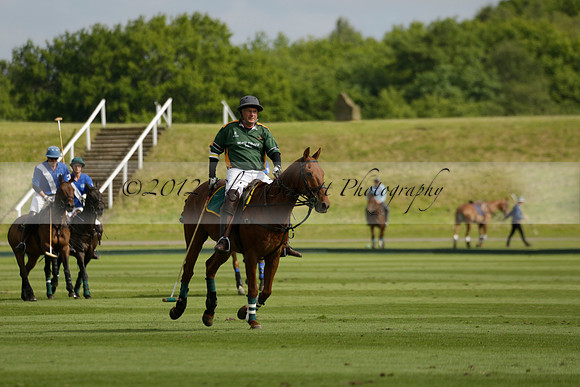 Maiz Dulce v Ghost Chilli in the Easebourne Cup final Polo match 2013.06.09