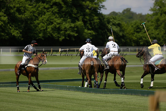 Maiz Dulce v Pluma Negra in a Jubilee 6 Goal Polo match 2013.05.27