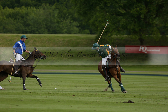 Maiz Dulce v Ghost Chilli in the Easebourne Cup final Polo match 2013.06.09