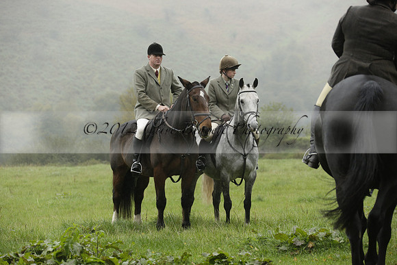 Devon & Somerset Stag Hounds meet at Liscombe on Saturday 12 October 2013 2013.10.12 www.polopictures.co.uk