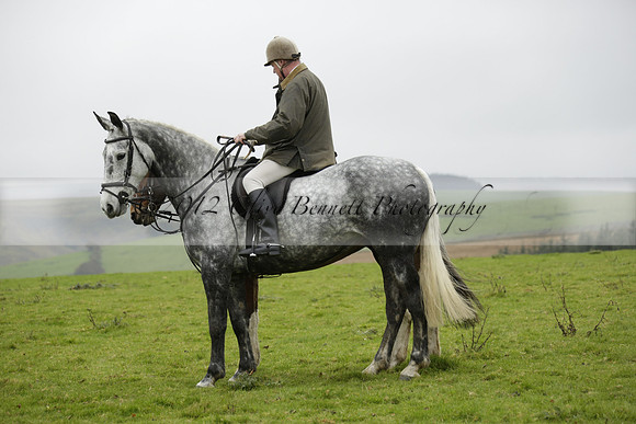 Devon & Somerset Staghounds meet at Larkbarrow Corner. North Devon. 2013.10.18 www.polopictures.co.uk