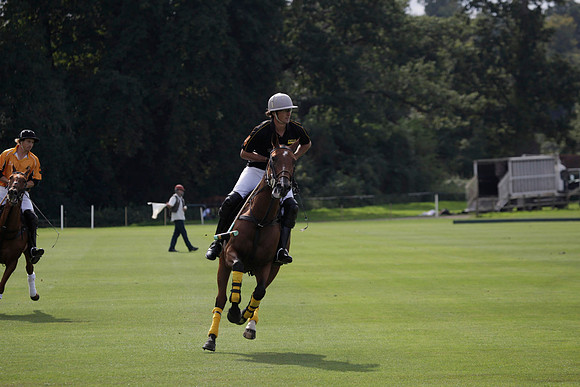 Montana v Maiz Dulce in the Uber 12 goal Final polo match played on Lawns 1 at Cowdray Park Polo Club on Sunday 26 August 2012