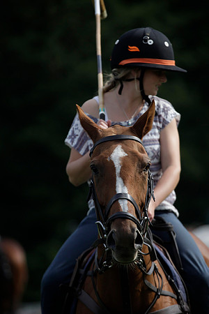 Montana v Maiz Dulce in the Uber 12 goal Final polo match played on Lawns 1 at Cowdray Park Polo Club on Sunday 26 August 2012