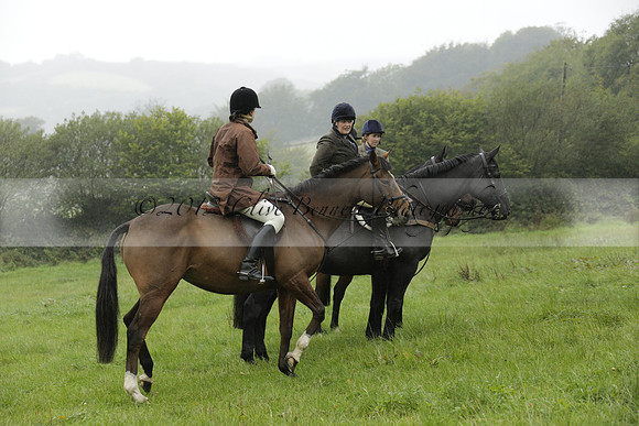 Devon & Somerset Stag Hounds meet at Liscombe on Saturday 12 October 2013 2013.10.12 www.polopictures.co.uk