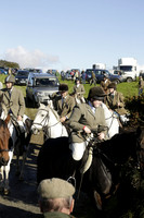 Devon & Somerset StagHounds meet at Horsen Drive 2013.10.15