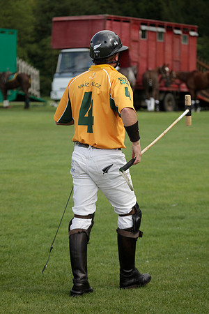 Montana v Maiz Dulce in the Uber 12 goal Final polo match played on Lawns 1 at Cowdray Park Polo Club on Sunday 26 August 2012
