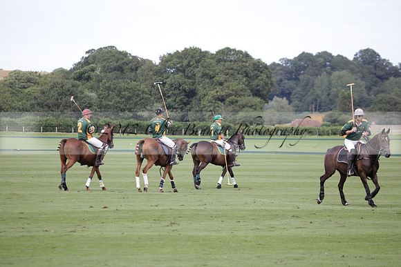 Maiz Dulce v Combe in a Brecknock Cup polo match played on Ambersham 2 at Cowdray Park Polo Club on Friday 17 August 2012