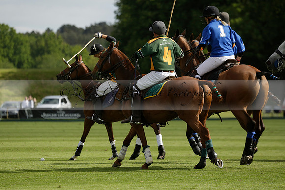 Maiz Dulce v Ghost Chilli in the Easebourne Cup final Polo match 2013.06.09