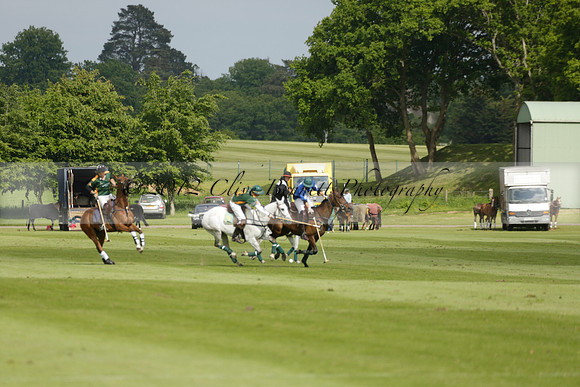 Maiz Dulce v Ghost Chilli in the Easebourne Cup final Polo match 2013.06.09