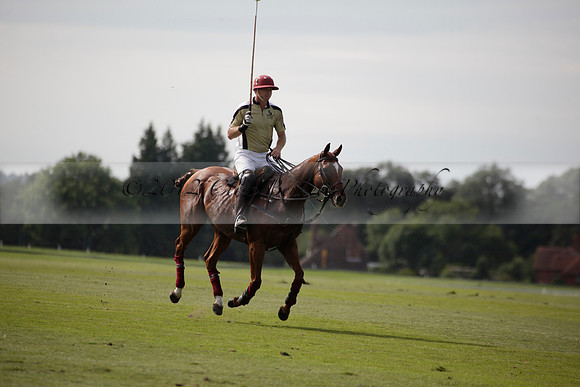 Maiz Dulce v Combe in a Brecknock Cup polo match played on Ambersham 2 at Cowdray Park Polo Club on Friday 17 August 2012