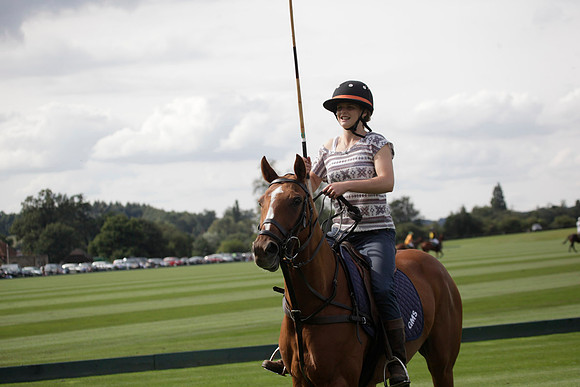 Montana v Maiz Dulce in the Uber 12 goal Final polo match played on Lawns 1 at Cowdray Park Polo Club on Sunday 26 August 2012