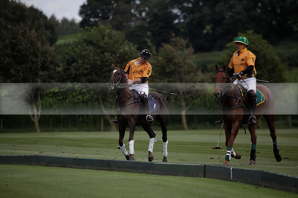 Maiz Dulce v Broadoak Farm in an Autumn Cup polo match played at Cowdray Park Polo Club on Wednesday 12 September 2012 on Ambersham 3.
