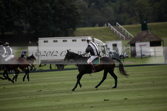 Maiz Dulce v Broadoak Farm in an Autumn Cup polo match played at Cowdray Park Polo Club on Wednesday 12 September 2012 on Ambersham 3.