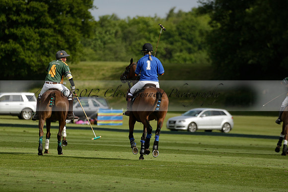 Maiz Dulce v Ghost Chilli in the Easebourne Cup final Polo match 2013.06.09