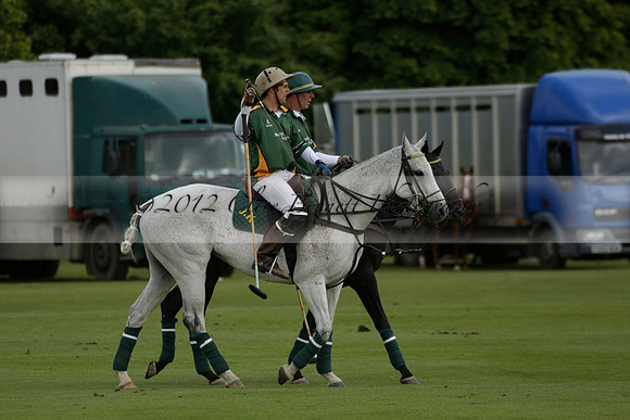 Maiz Dulce v Ghost Chilli in the Easebourne Cup final Polo match 2013.06.09