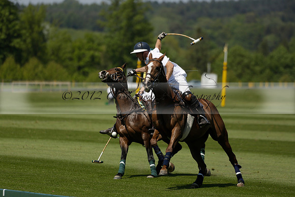 Maiz Dulce v Pluma Negra in a Jubilee 6 Goal Polo match 2013.05.27