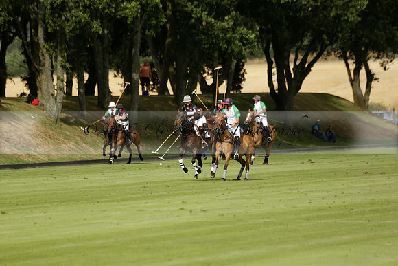 Jaeger Le Coultre (black)  v Wairakei Pastoral (white) in a Jaeger Le Coultre Holden White Cup polo match played on 29 July 2013 at Cowdray Park Polo Club on Brooksfieldwww.polopictures.co.uk