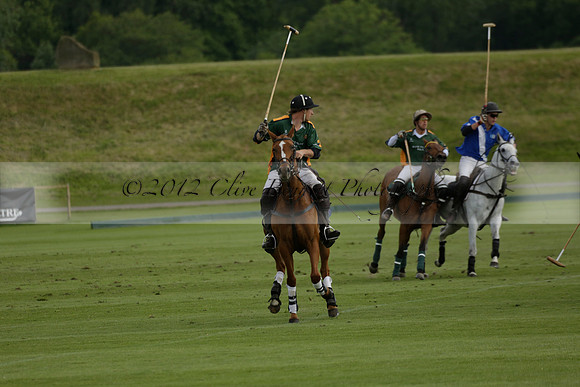 Maiz Dulce v Ghost Chilli in the Easebourne Cup final Polo match 2013.06.09