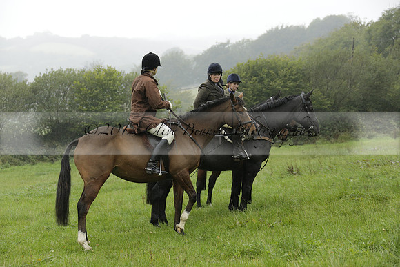 Devon & Somerset Stag Hounds meet at Liscombe on Saturday 12 October 2013 2013.10.12 www.polopictures.co.uk