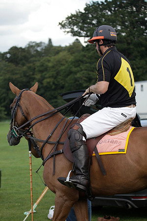 Montana v Maiz Dulce in the Uber 12 goal Final polo match played on Lawns 1 at Cowdray Park Polo Club on Sunday 26 August 2012