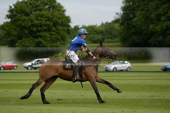 Maiz Dulce v Ghost Chilli in the Easebourne Cup final Polo match 2013.06.09