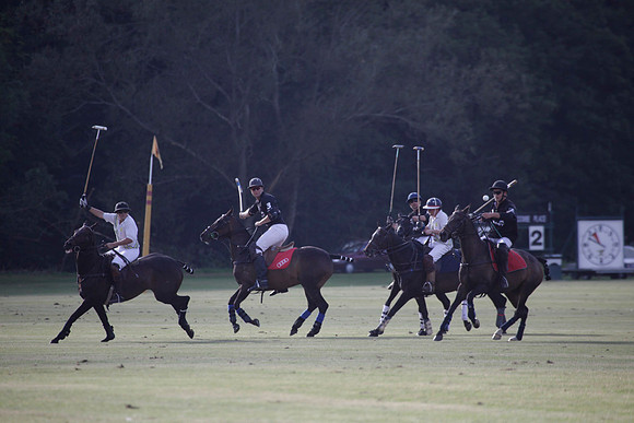 Summit v Combe Place in a West Sussex Cup polo match played on River at Cowdray Park Polo Club on Tuesday 21 August 2012