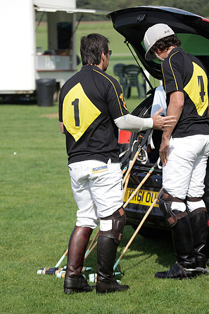 Montana v Maiz Dulce in the Uber 12 goal Final polo match played on Lawns 1 at Cowdray Park Polo Club on Sunday 26 August 2012
