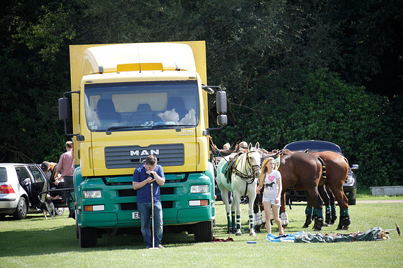 Montana v Maiz Dulce in the Uber 12 goal Final polo match played on Lawns 1 at Cowdray Park Polo Club on Sunday 26 August 2012