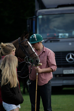 Montana v Maiz Dulce in the Uber 12 goal Final polo match played on Lawns 1 at Cowdray Park Polo Club on Sunday 26 August 2012