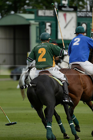 Maiz Dulce v Ghost Chilli in the Easebourne Cup final Polo match 2013.06.09