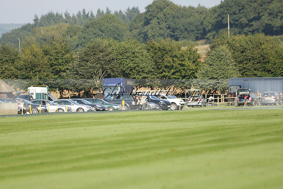 Pluma Negra (white) v Shoreline (black) in the Brecknock Cup Subsidiary final polo match played on Sunday 25 August 2013 at Cowdray Park Polo Club on Ambersham 1. 2013.10.12 www.polopictures.co.uk