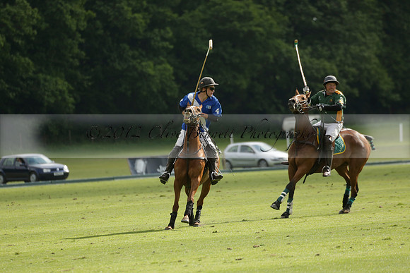 Maiz Dulce v Ghost Chilli in the Easebourne Cup final Polo match 2013.06.09