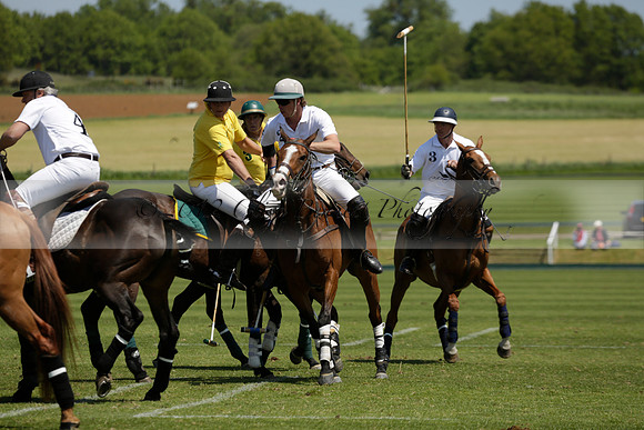 Maiz Dulce v Pluma Negra in a Jubilee 6 Goal Polo match 2013.05.27