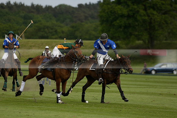 Maiz Dulce v Ghost Chilli in the Easebourne Cup final Polo match 2013.06.09